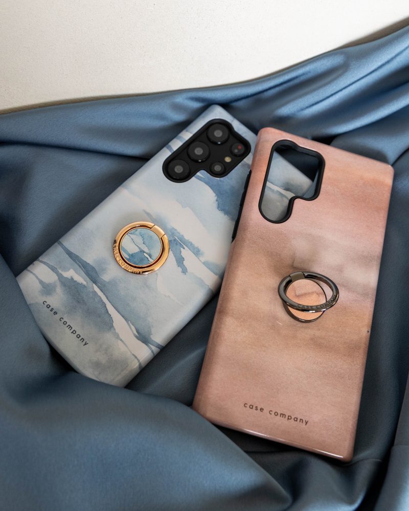Kryty na smartphone s prstenem na mobil