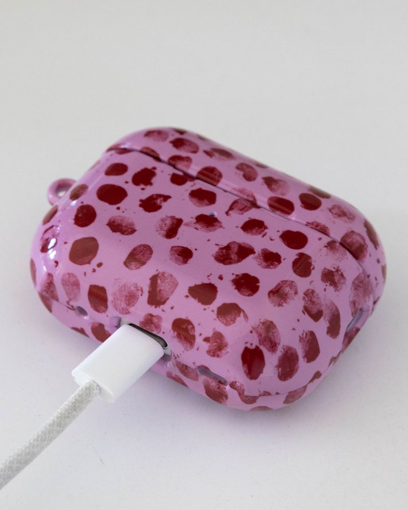 Kryt na AirPods s botanickým potiskem
