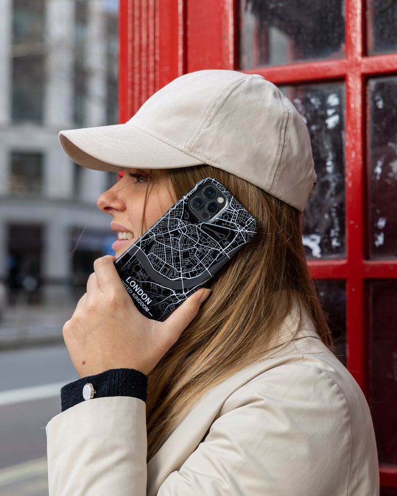 Kryt na telefon CityMarble™ s plánem města