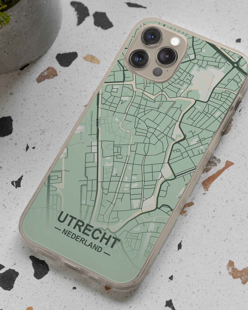 Kryt na telefon CityMarble™ s plánem města